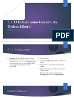 O Estado Como Garante Da Ordem Liberal