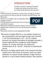 BCH 201 Enzymes