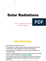 Solar Radiations