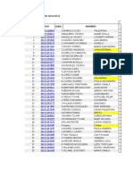 Llistado Estudiantes 2019B