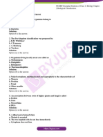 Ncert Exemplar Solutions For Class 11 Bio Chapter 2