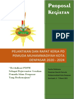 PROPOSAL Pelantikan Dan Raker 2020-2021