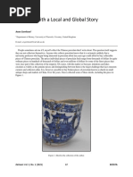 Porcelain With Local and Global Story