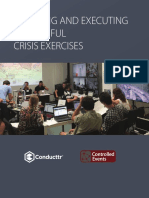 PLANNING AND EXECUTING SUCCESSFUL CRISIS EXERCISES v2