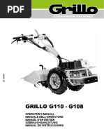 G108-G110 Operator's Manual - 2020