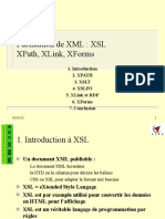 Publication de XML: XSL Xpath, Xlink, Xforms