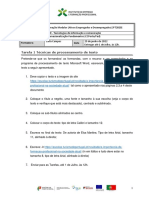 Tarefa1 - Processamento - Texto