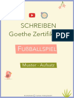 B1 Schreiben T1 Fussball