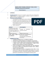 El Proceso y Procedimiento, Elementos Obj. y Subj. - Victoria Chamorro J.