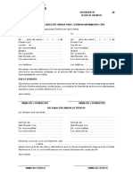 Solicitud para Contraer Matrimonio Civil PDF