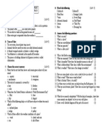 Class 4 Science Final Exam