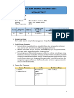 Modul Ajar Bahasa Inggris Fase e Recount Text