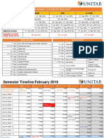 UNITAR Academic Calendar 2018