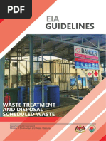 EIA Guidelines For Waste Treatment and Disposal - Scheduled Waste