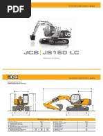 2013 Escavadeira Hidraulica JCB JS160LC