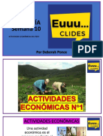 Semana 10 Actividades Económicas