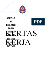 Kertas Kerja - Hari Keusahawanan