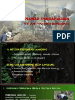 Kuliah 4 - Eksplorasi Tidak Langsung (Pendahuluan)