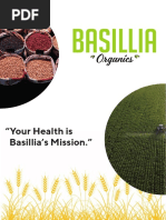 Basillia Organics Catalogue