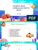 Pengendalian Mutu Bahan Hasil Hewani (IKAN)