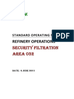 Security Filtration Standard Operating Manual