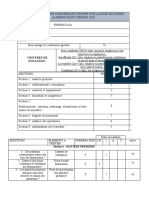 Fiche D'evaluation