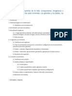 Tema 23 - Componentes - Inorganicos - y - Organicos - Agua - Glucidos - Lipidos