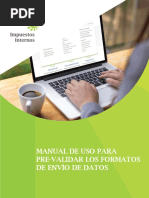 9 Instructivo Herramienta de Pre Validacion de Envio de Datos