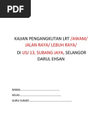 Kajian Pengangkutan LRT DI, Selangor Darul Ehsan: /AWAM/ Jalan Raya/ Lebuh Raya/ Usj 13, Subang Jaya