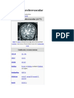 Accidente Cerebrovascular