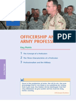 MSL 101 L07 Officer Ship and The Army Profession