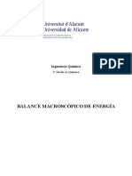 Balances de Energia