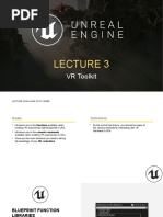 The UE4 VR Cookbook Lecture3