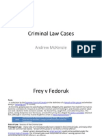 Criminal Law Cases