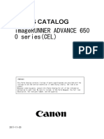 ImageRUNNER+ADVANCE+6500+Series Partscatalog E EUR