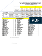 Jadwal Ujian Pas 1 Madin 2021-2022