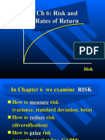 Risk Return and Capital Asset Pricing