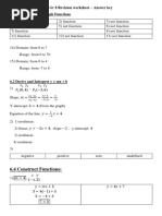 GR 8 Revision Worksheet - Answer Key