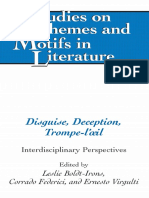 (Studies On Themes and Motifs in Literature 99) Virgulti, Ernesto - Boldt-Irons, Leslie Anne - Federici, Corrado - Disguise, Deception, Trompe-l'Oeil - Interdisciplinary Perspectives-Peter Lang (2009)