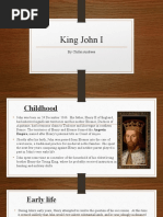 King John I