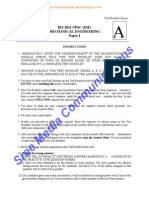 Media Communications: IES-2011 UPSC (ESE) Mechanical Engineering Paper I