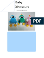 Baby Dinosaurs. Ravelry PDF