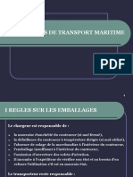 Les Contrats de Transport Maritime