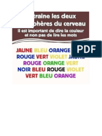 Lire Les Couleurs Entrainer Son Cerveau