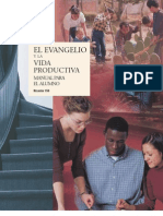 El Evangelio y La Vida Productiva - Manual para El Alumno