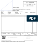 R.U.C. 20100041953 Factura Electronica: Descripción Cantidad Precio de Vta. Unitario Total