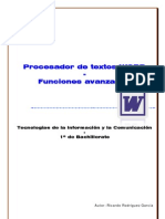 Prácticas de Word - Bachillerato