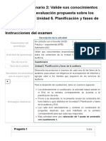 Examen - (AAB02) Cuestionario 2 - Valide Sus Conocimientos Desarrollando La Evaluación Propuesta Sobre Los Contenidos de La Unidad 5. Planificación y Fases de Auditoria