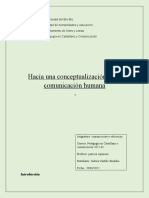 Ensayo Comunicacion Humana