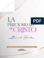 La Preciosidad de Cristo - BS - Manual Equipos